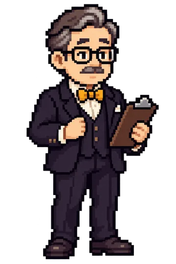 The advisor, unimpressed.